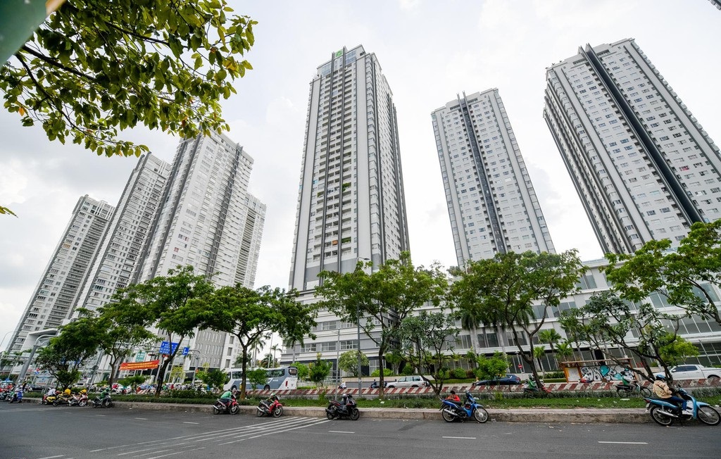 Đường Nguyễn Hữu Thọ đang có tốc độ phát triển chung cư thuộc nhóm nhanh nhất của TP.HCM 