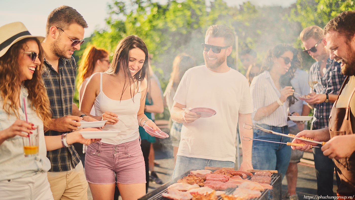 Khu vực ăn uống, nấu nướng BBQ