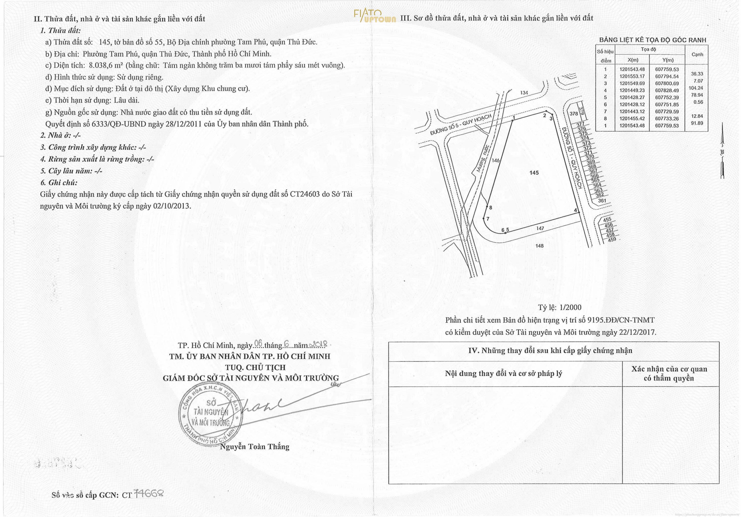 FIATO UPTOWN_970_Giay chung nhan tham duyet PCCC Chung cu-hình ảnh-1