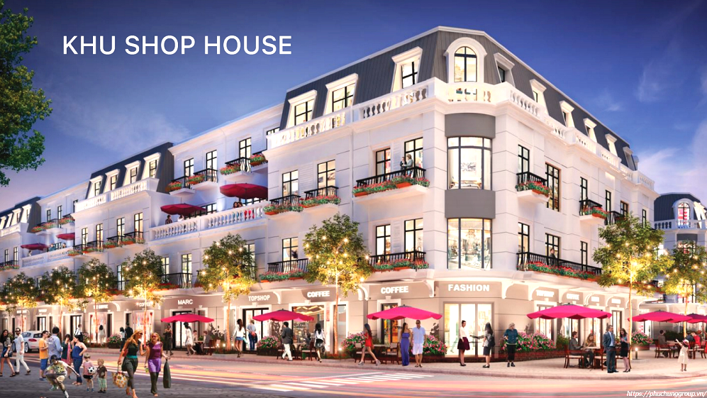 Khu Shophouse tại The Sky Riverside