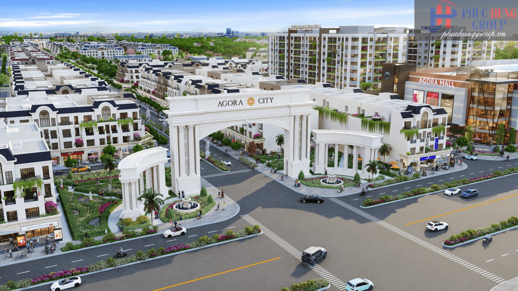 Phối cảnh Agora City 5