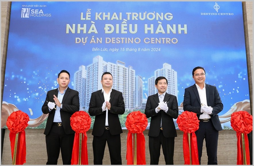 CĐt Và Seaholdings Cắt Băng Khánh Thành Khai Trương Nhà điều Hành Destino Centro