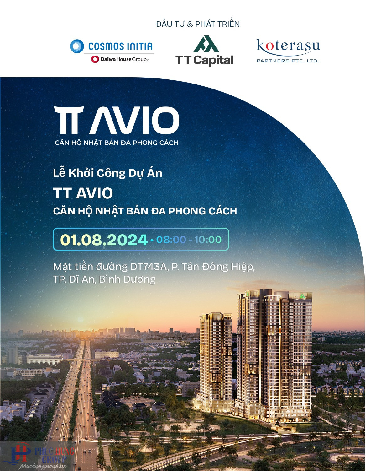 Dự án Tt Avio Công Bố Lễ Khởi Công