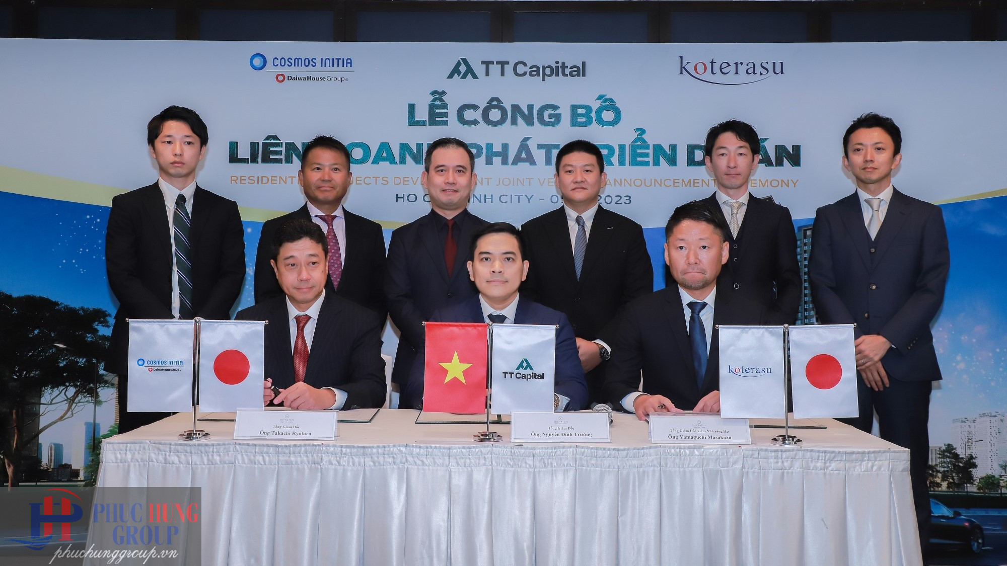 Lễ Ký Kết Liên Doanh Tt Capital, Cosmos Initia Và Koterasu