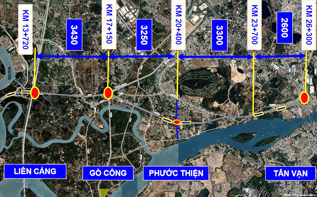 Vận Tải Tp.hcm đã đề Xuất Xây Dựng 4 Nhánh Lên Xuống Cao Tốc, Mỗi Nhánh Dài Khoảng 250m Và Rộng 7m