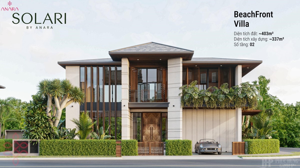 Beachfront Villas Của Phân Khu Solari Tại Dự án Anara Bình Tiên