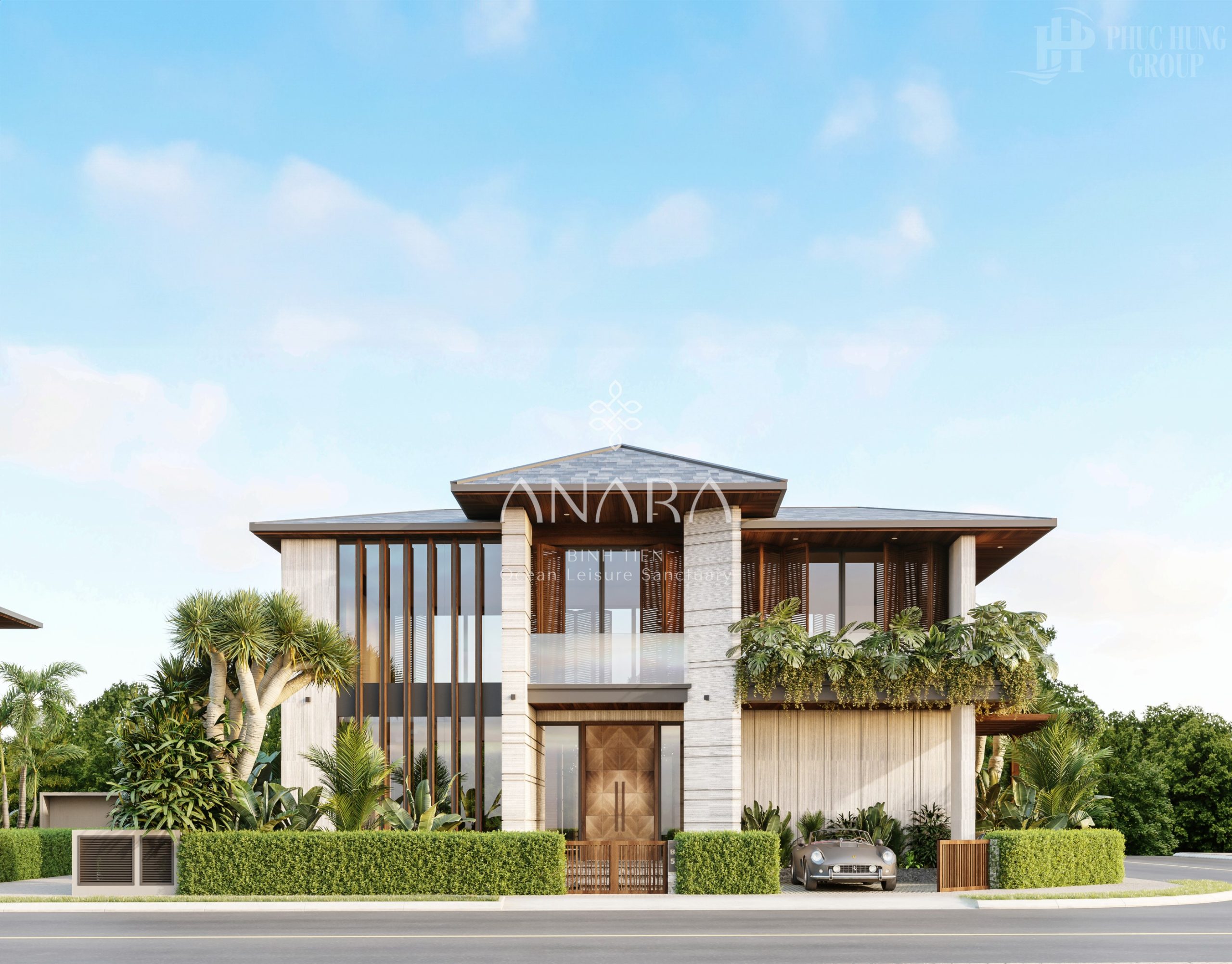 Layout Anara Binh Tien_beachfront Villa