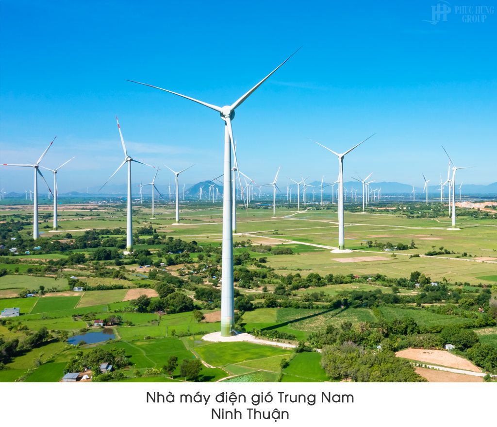 Nhà Máy điện Gió Trung Nam Ninh Thuận Của Trung Nam Group