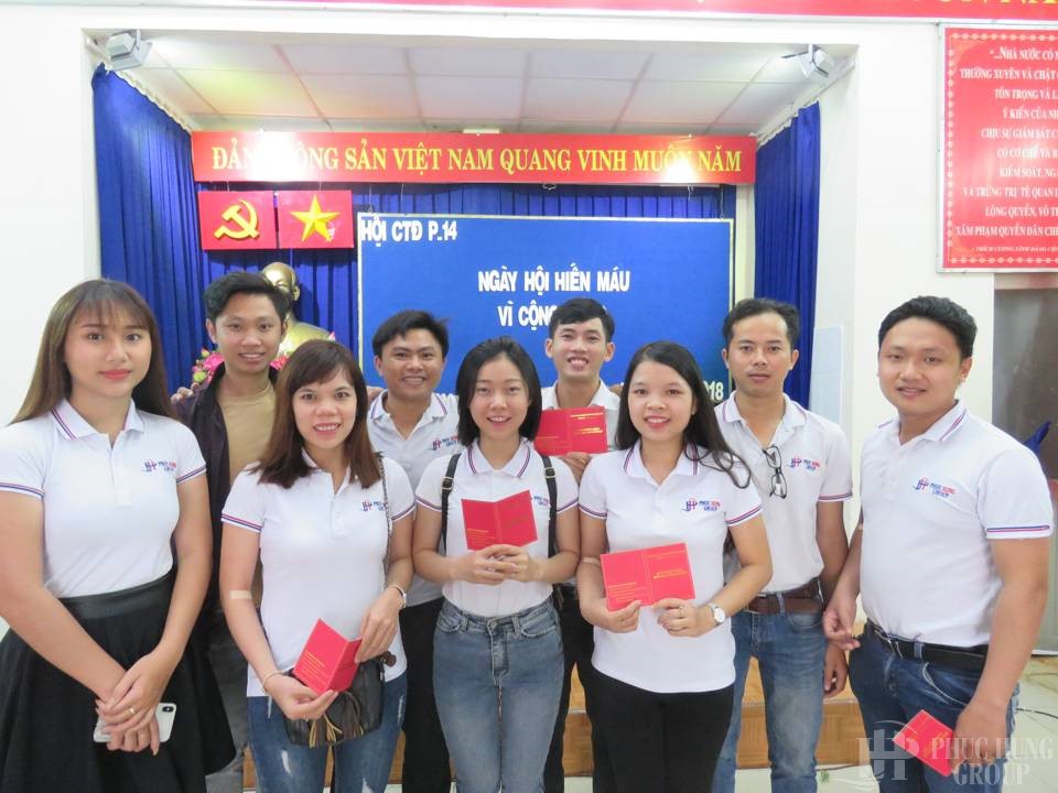 Cùng Phúc Hưng Group Lan Tỏa Yêu Thương Tại Ngày Hội Hiến Máu Vì Cộng đồng