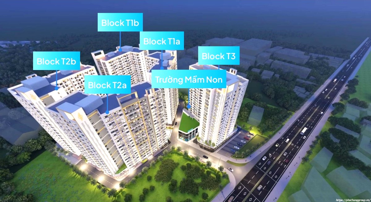 Mặt Bằng Các Block Của Dự án Destino Centro