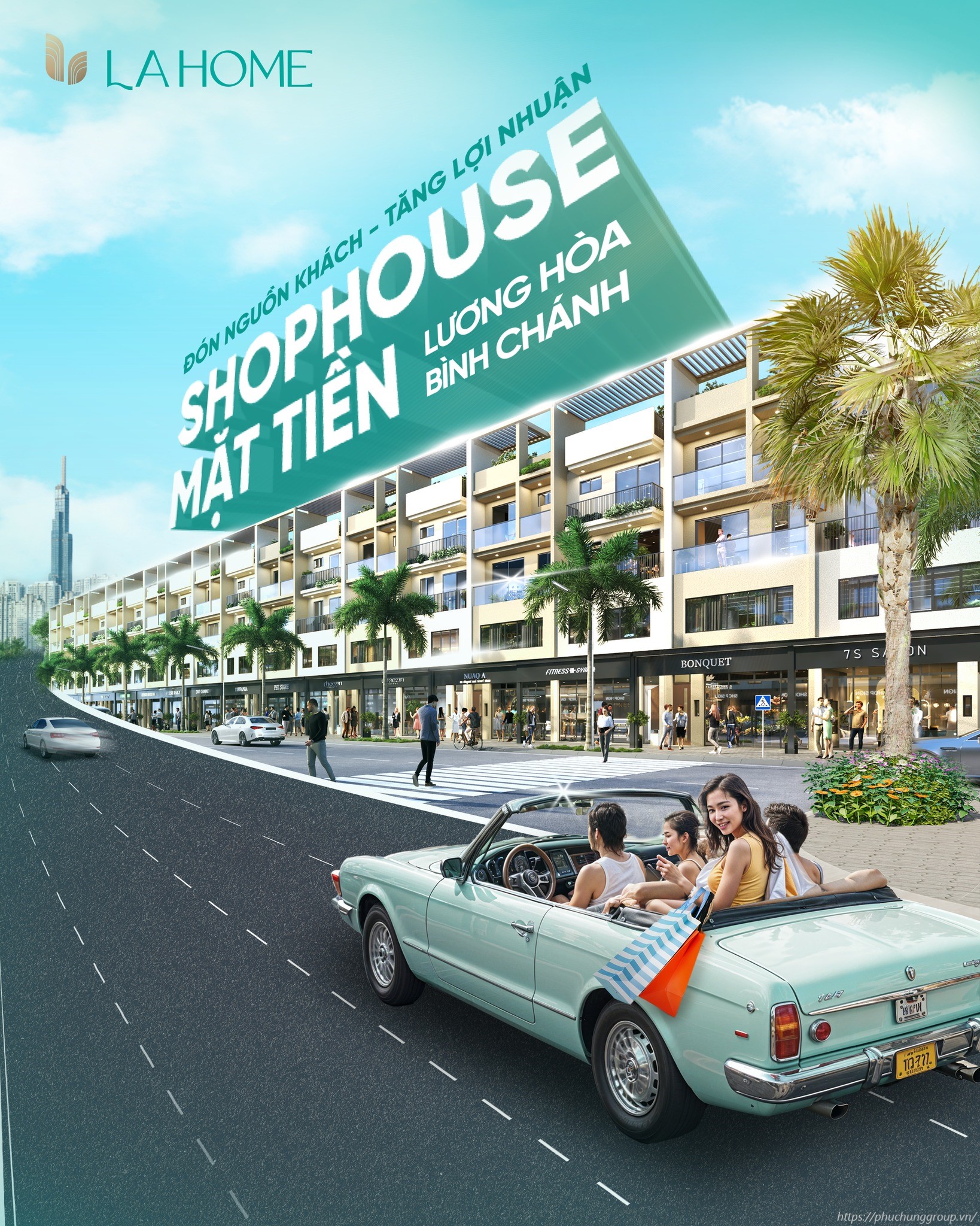 Shophouse La Home Mặt Tiền Lương Hoà - Bình Chánh