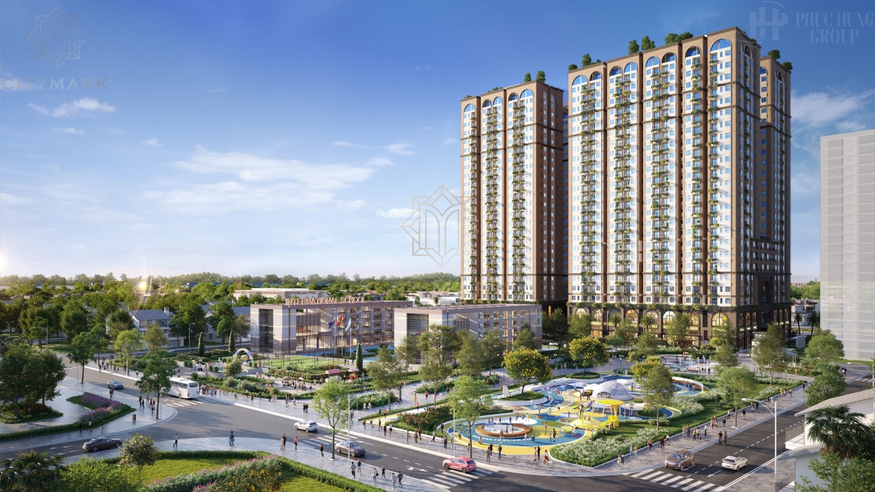 Căn Hộ Citymark Residence Phú Mỹ Bà Rịa Vũng Tàu Kết Nối Công Viên Tiện ích Nội Khu