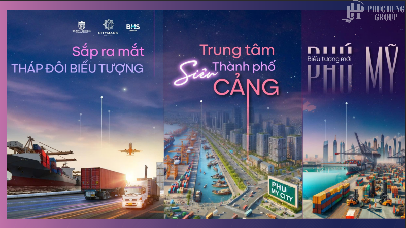 Citymark Residence Với Tháp đôi Biểu Tượng Tại Siêu Thành Phố Cảng Phú Mỹ