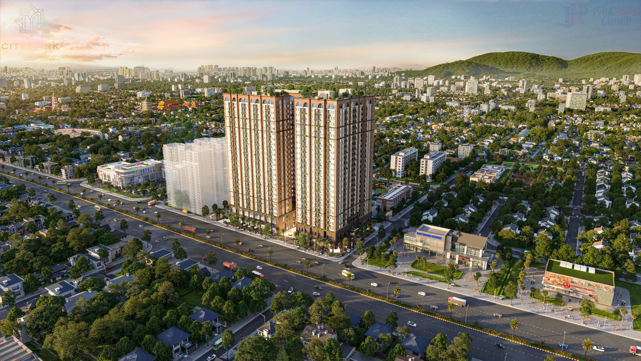 Phối Cảnh Tổng Thể Dự án Căn Hộ Citymark Residence Phú Mỹ Bà Rịa Vũng Tàu