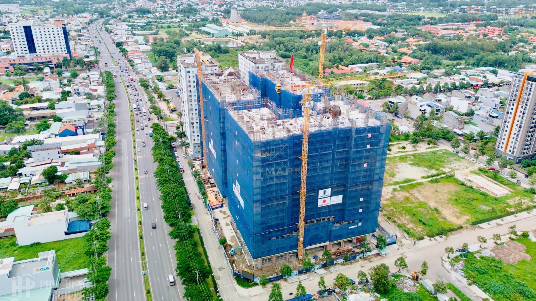 Tiến độ Dự án Citymark Residence Phú Mỹ Bà Rịa - Vũng Tàu Sắp Hoàn Thiện Phần Thô