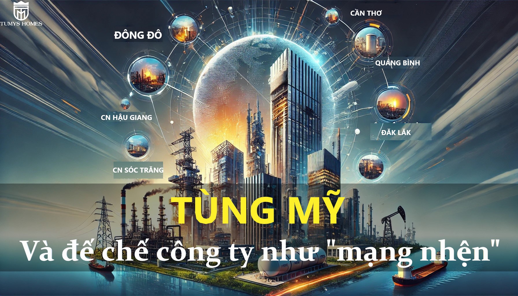 Tùng Mỹ Và đế Chế Công Ty Như Mạng Nhện