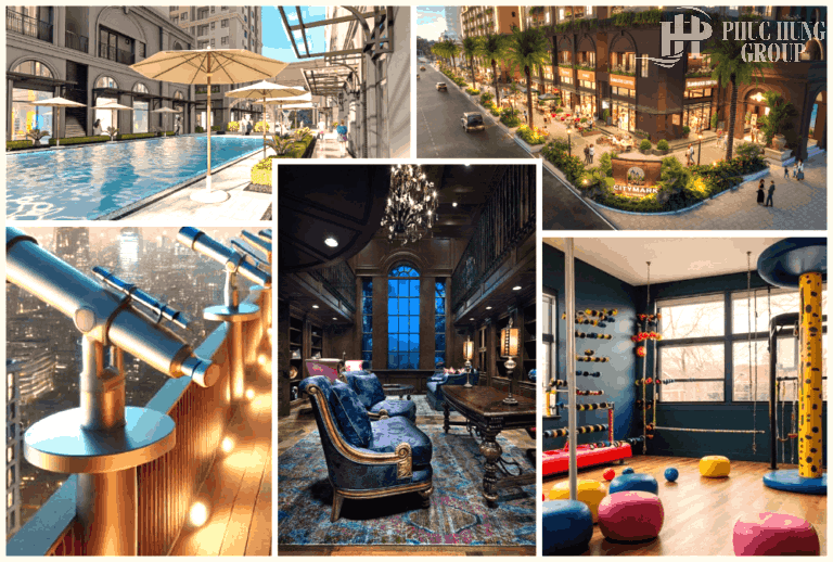 Hệ Thống Tiện ích đủ đầy ở Citymark Residence