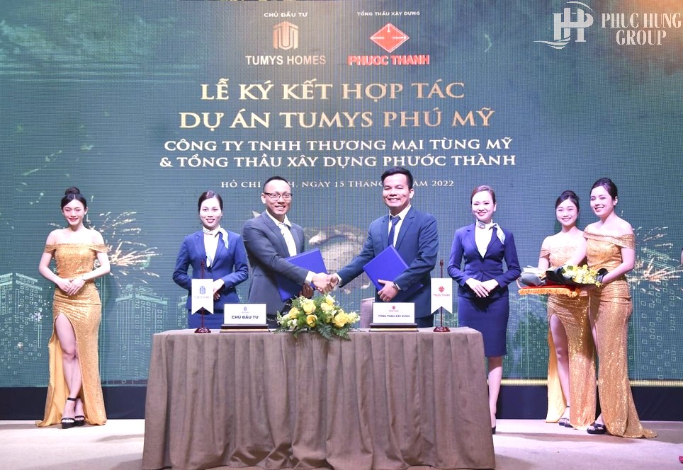 Lễ Ký Kết Hợp Tác Giữa Nhà Thầu Phước Thành Và Tumys Homes