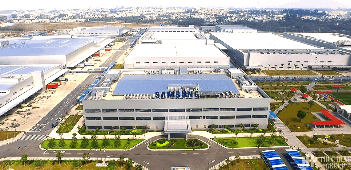 Nhà Máy Samsung Tại Khu Công Nghệ Cao Quận 09