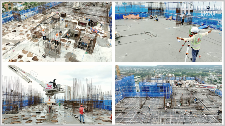 Tiến độ Xây Dựng Tháng 12 ở Dự án Citymark Residence