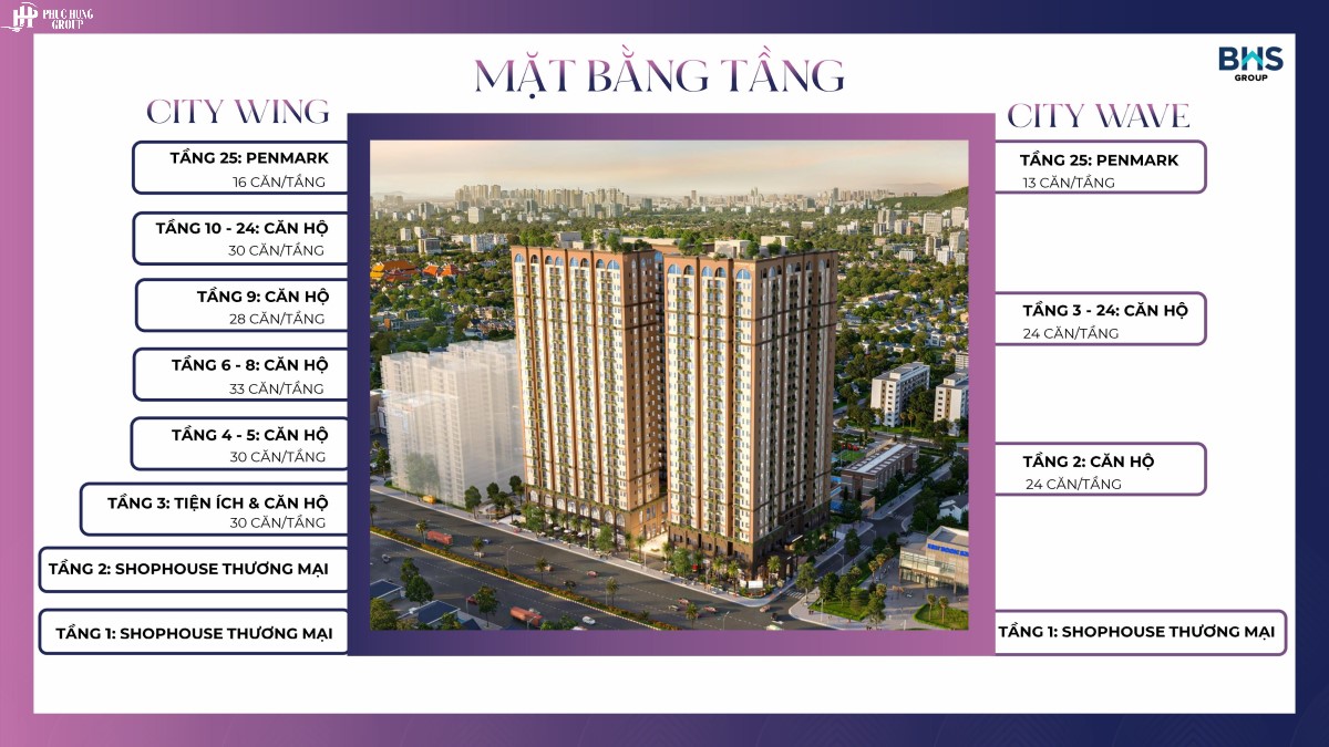 Tổng Quan Mặt Bằng Citymark Residence