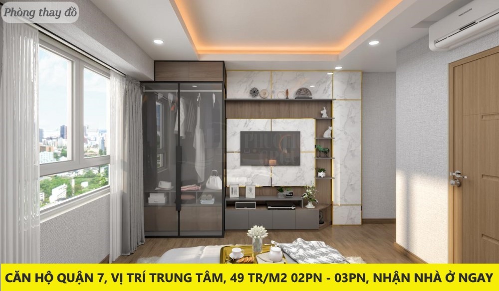 Phòng Thay đồ Căn Hộ Quận 7