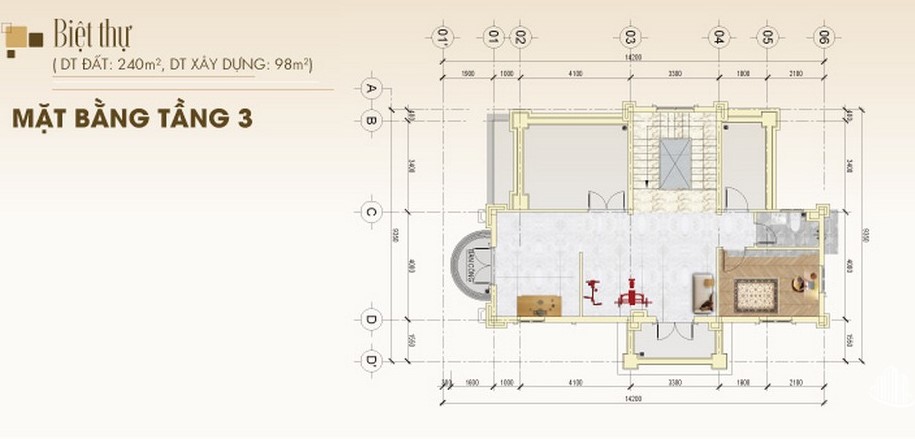 Biệt Thự Tầng 3