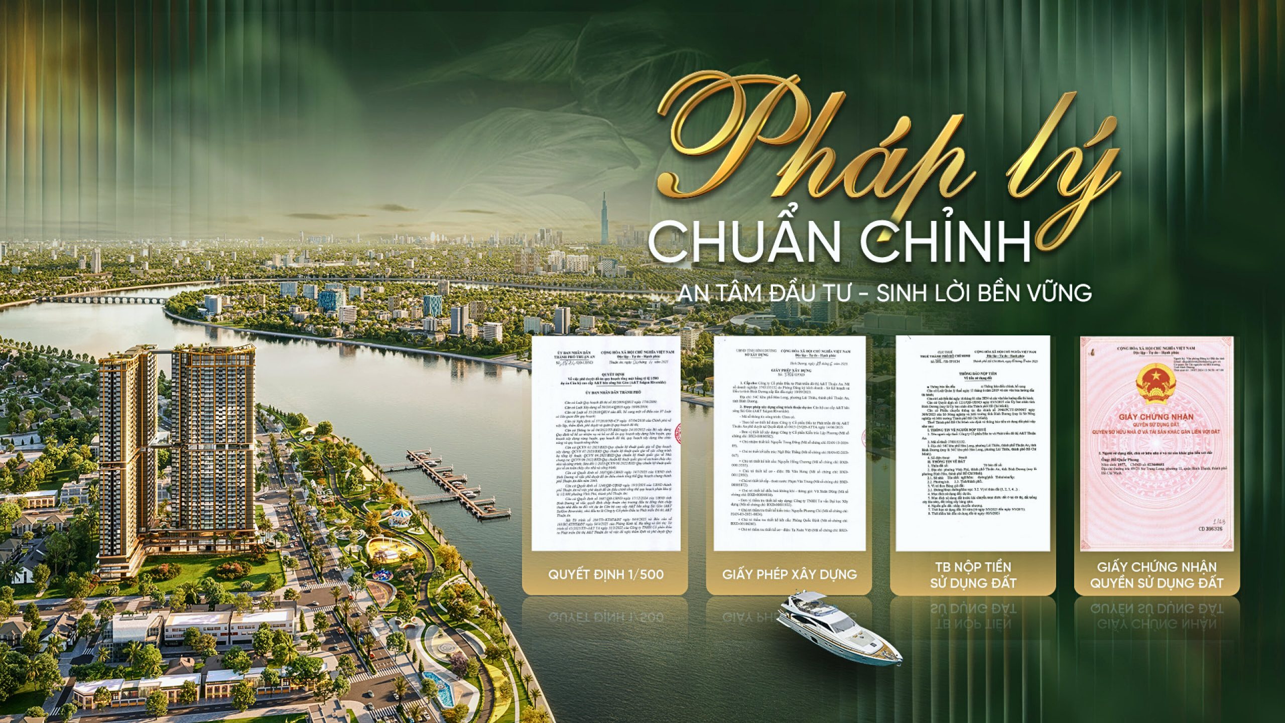 Pháp Lý ở A&t Saigon Riverside