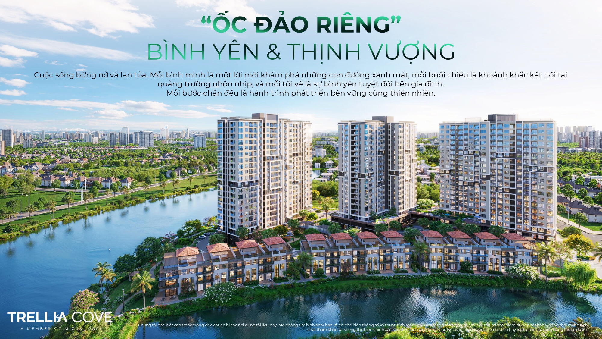 Trellia Cove Như ốc đảo Riêng