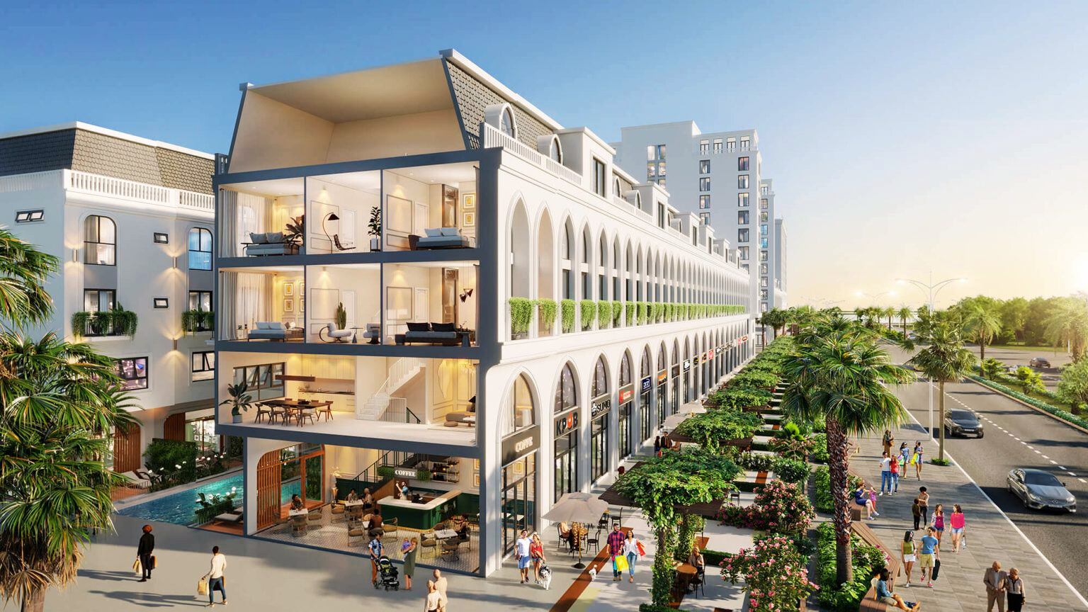 Mặt Cắt ở Lynn Times Phú Yên