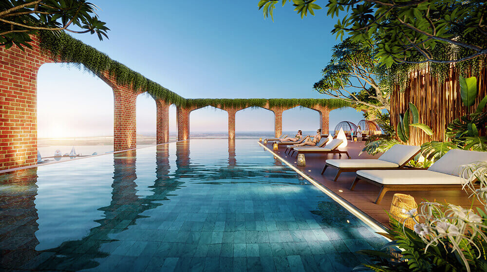 View Hồ Bơi Lynn Times Phú Yên