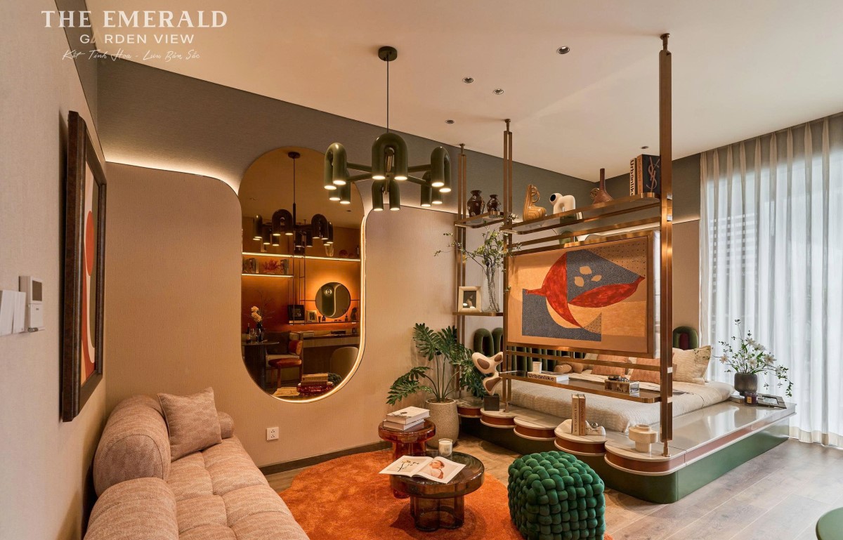 Mẫu Căn Studio The Emerald Garden View (1)