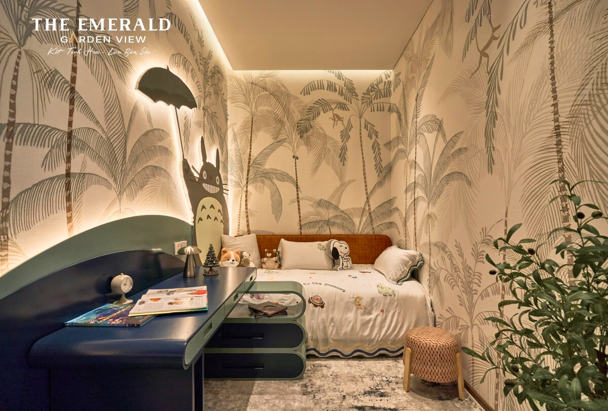 Nhà Mẫu Căn The Emerald Garden View 1pn + (3)