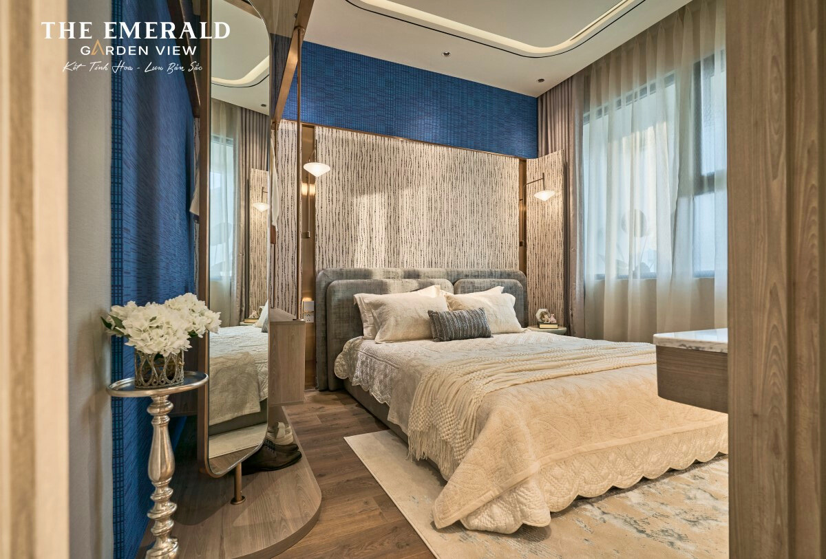 Nhà Mẫu Căn The Emerald Garden View 1pn + (4)