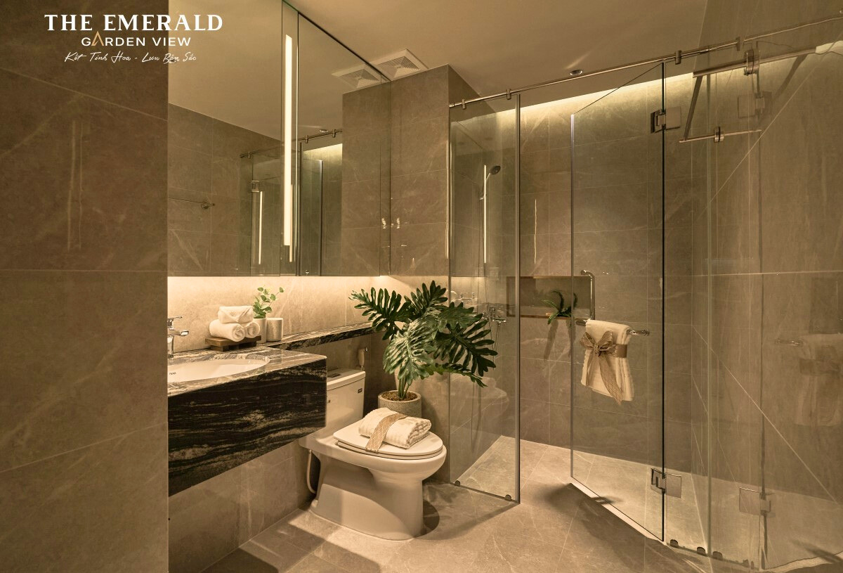 Nhà Mẫu Căn The Emerald Garden View 1pn + (6)