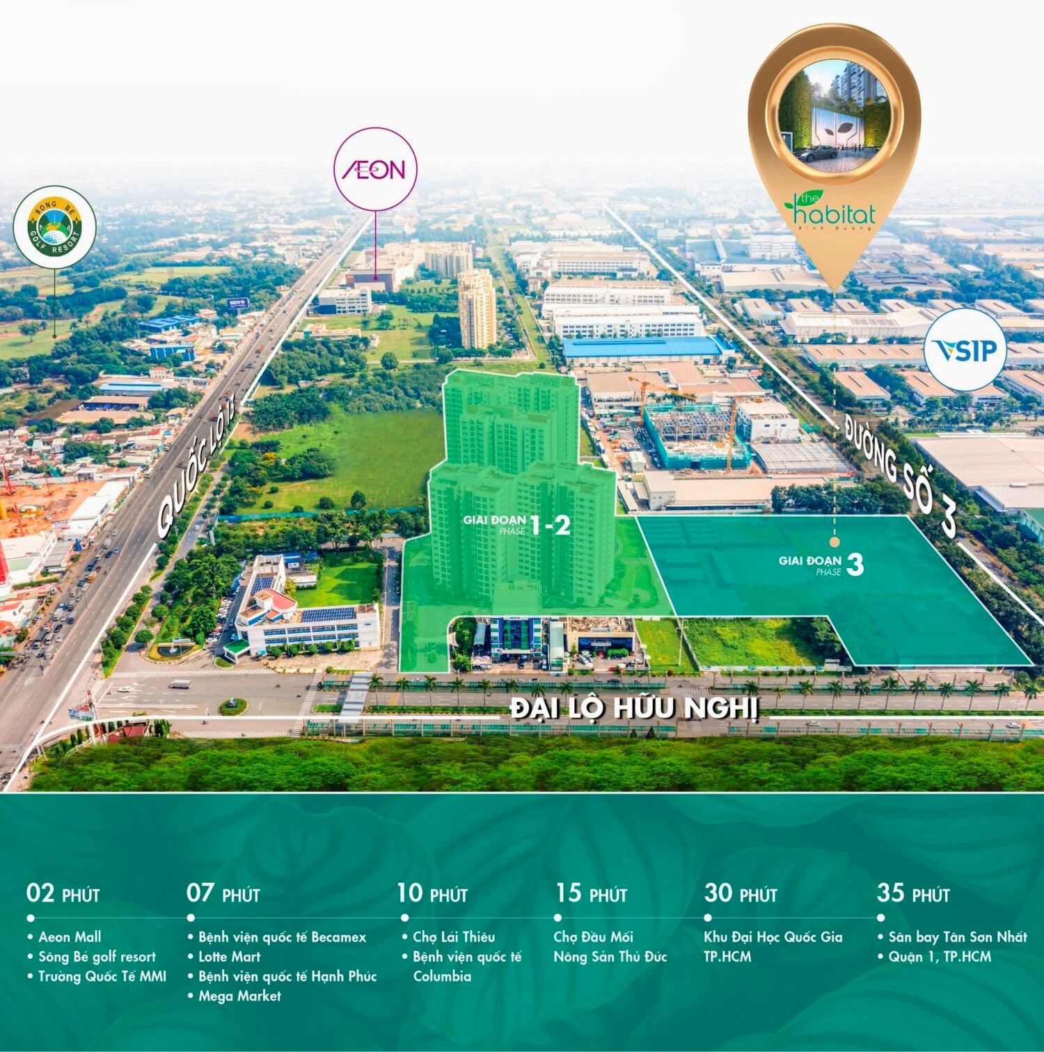 Tiện ích Ngoại Khu Habitat