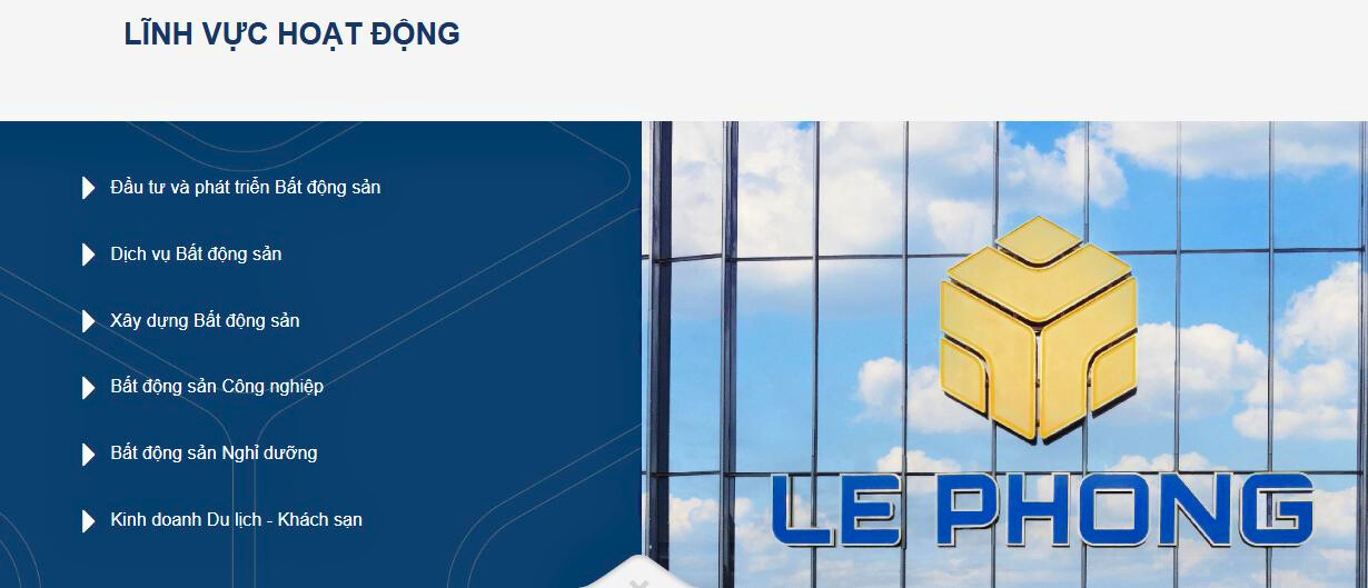 Lĩnh Vực Hoạt động Của Lê Phong