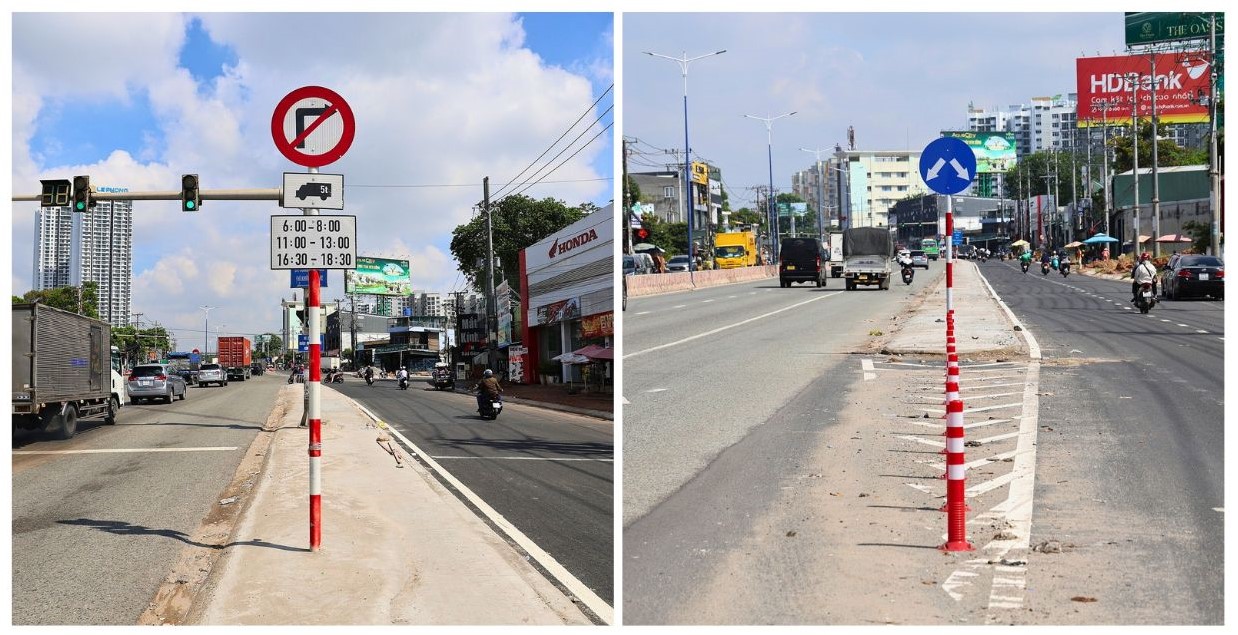 Biển Báo Và Bảng Chỉ Dẫn đã được Lắp đặt để Bảo đảm An Toàn Giao Thông